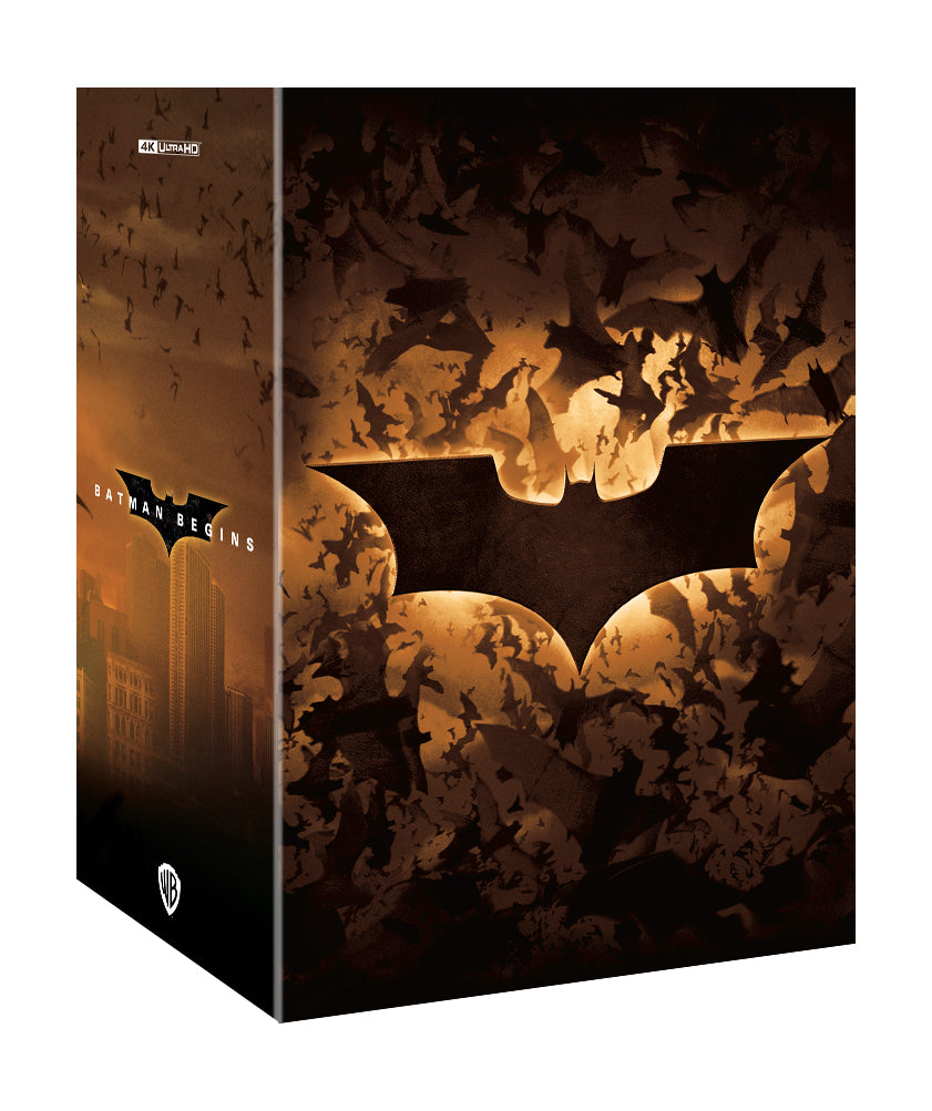 One Click Box Batman Begins 4K Blu-ray Steelbook Manta Lab Exclusive ME#53 One Click