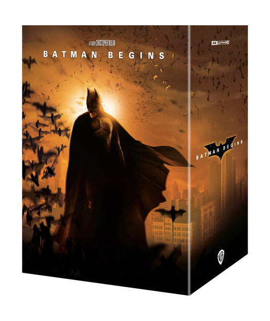 Batman Begins 4K Blu-ray Steelbook Manta Lab Exclusive ME#53 One Click Box Set