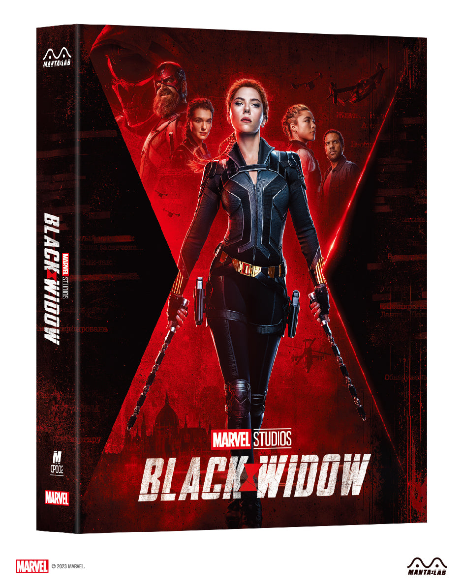 Black Widow (Discless) Steelbook Manta Lab Exclusive MCP#-002 HDN GB Pre-Order Double Lenticular Slip