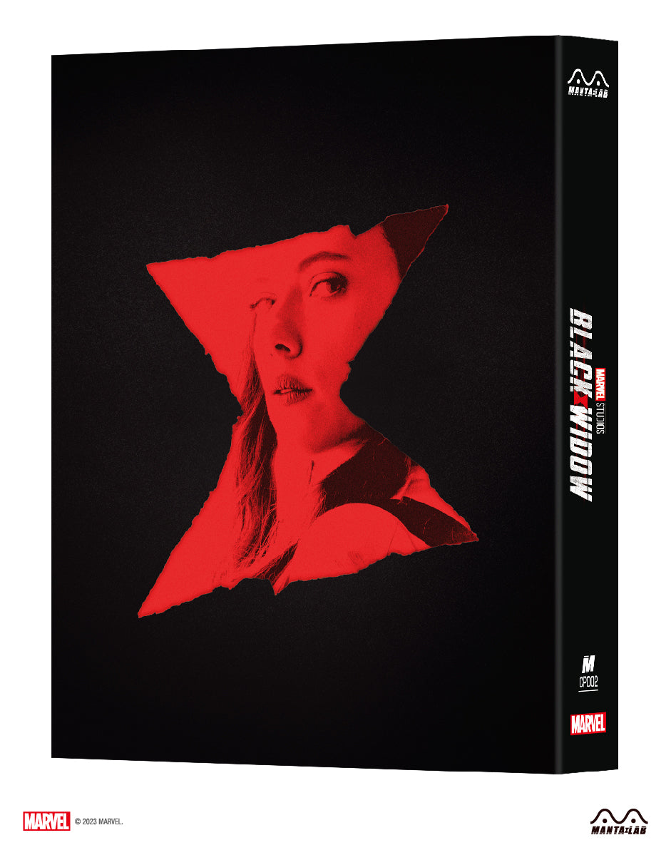Black Widow (sans disque) Steelbook Manta Lab Exclusive MCP#002 HDN GB Précommande Slip lenticulaire