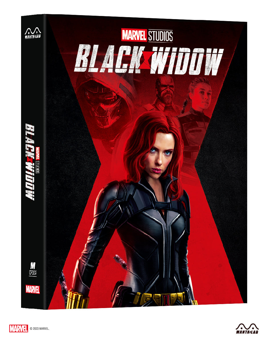 Black Widow (sans disque) Steelbook Manta Lab Exclusive MCP#002 Pochette lenticulaire