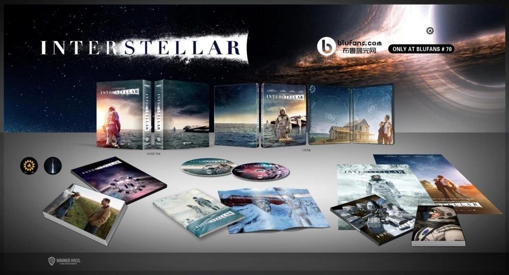 Interstellar 4K UHD Steelbook Blufans OAB #70 Special Edition Box