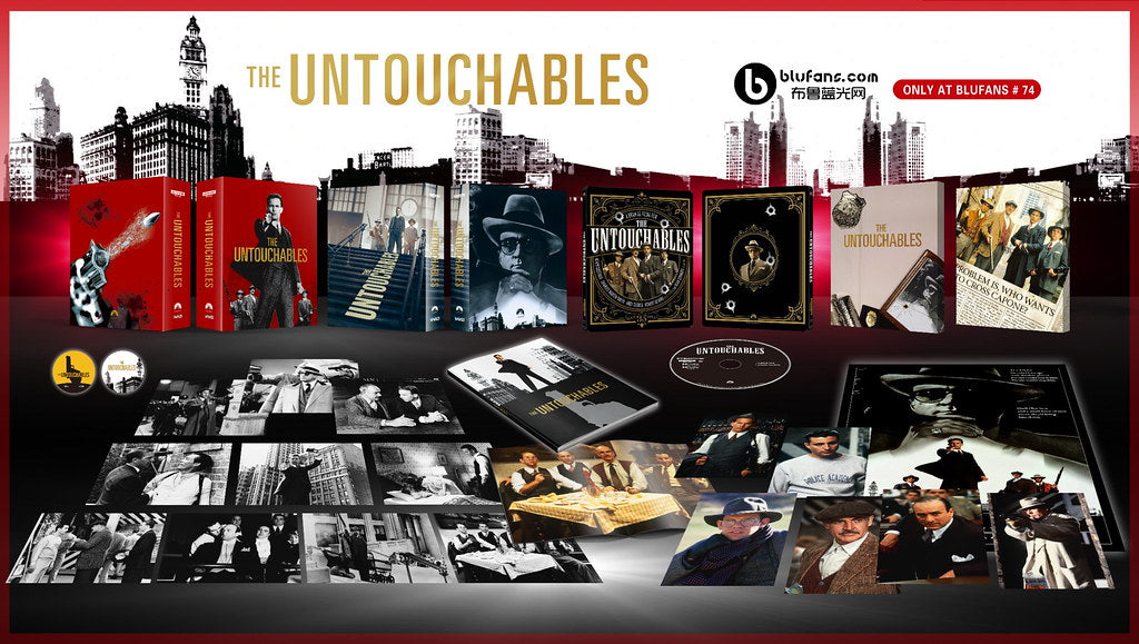 Untouchables 4K UHD Steelbook Blufans OAB #74 Special Edition Box