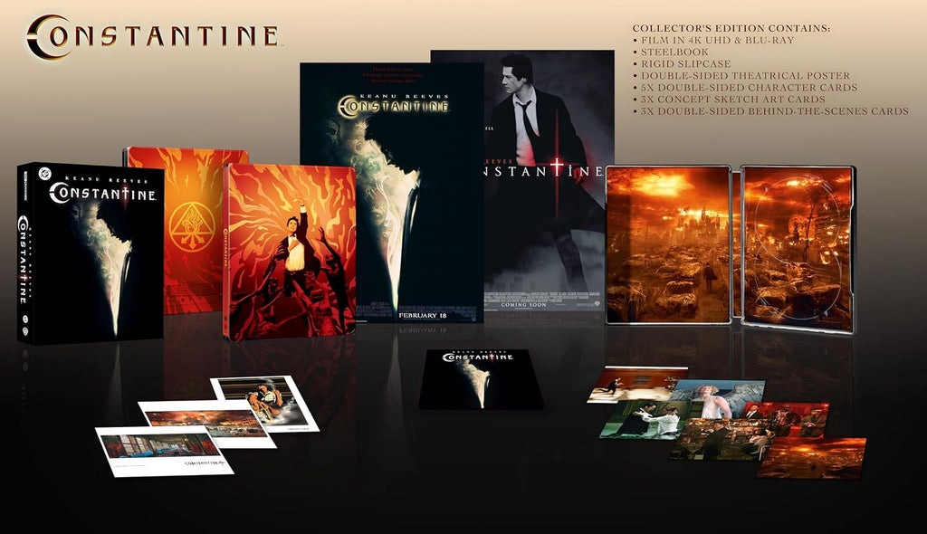Constantine (4K UHD + 2D Blu-ray) Steelbook Limited Collector's Edition