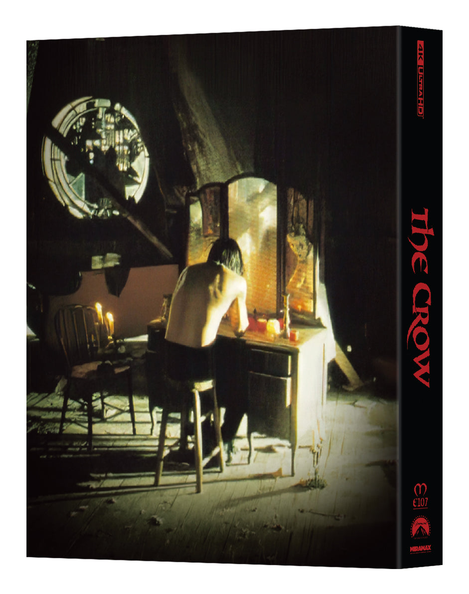 The Crow 4K Blu-ray Steelbook Manta Lab Exclusive ME#107 Double Lenticular Full Slip A - PREORDER