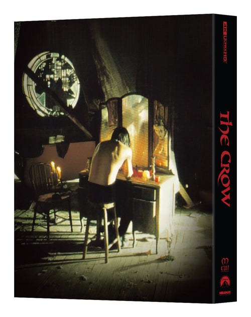 The Crow 4K Blu-ray Steelbook Manta Lab Exclusive ME#107 Double Lenticular Full Slip A - PREORDER