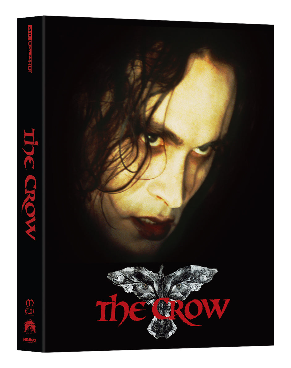 The Crow 4K Blu-ray Steelbook Manta Lab Exclusive ME#107 Double Lenticular Full Slip A - PREORDER