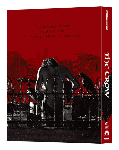 The Crow 4K Blu-ray Steelbook Manta Lab Exclusive ME#107 Full Slip - PREORDER