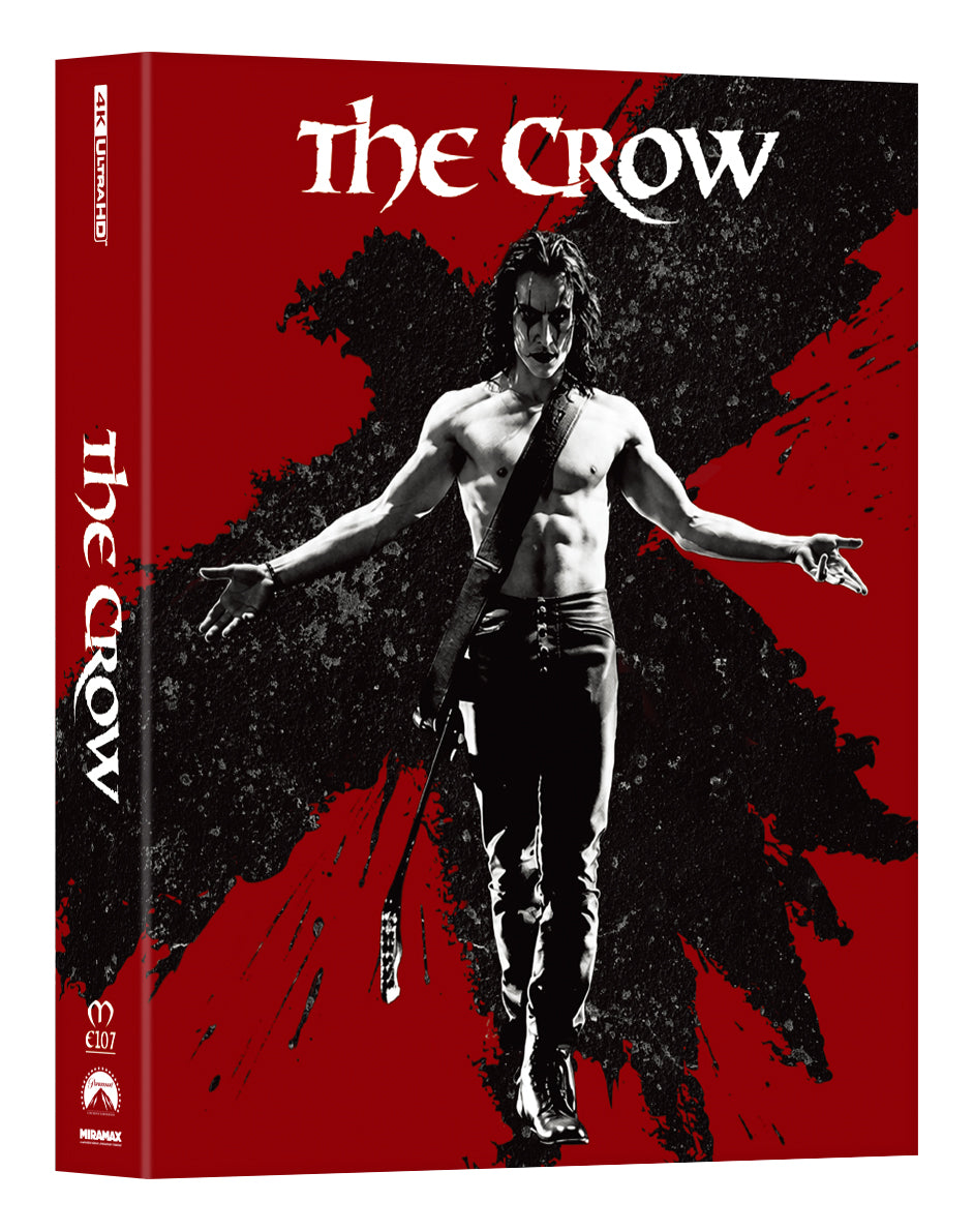 The Crow 4K Blu-ray Steelbook Manta Lab Exclusive ME#107 Full Slip - PREORDER