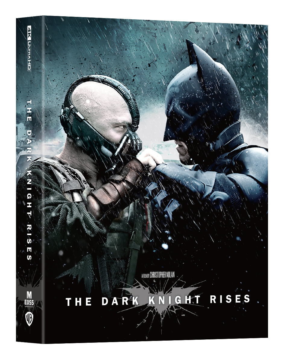 The Dark Knight Rises 4K Blu-ray Steelbook Manta Lab Exclusive ME#55 Double Lenticulaire Full Slip A