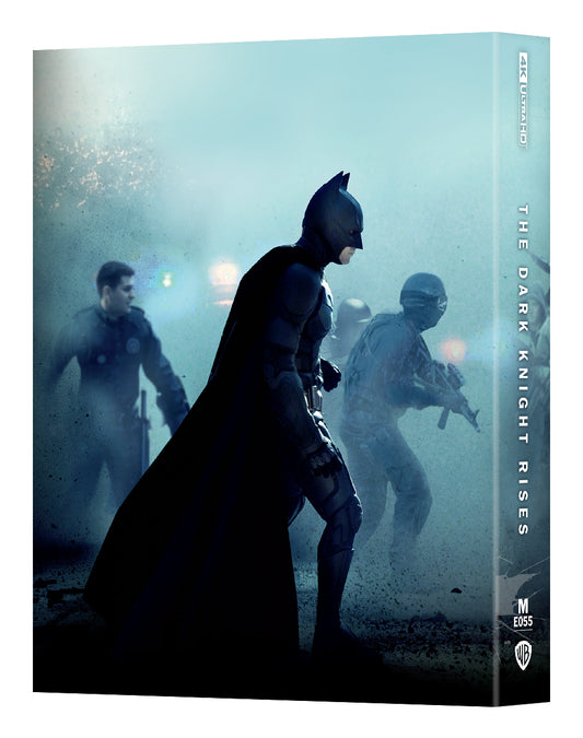 The Dark Knight Rises 4K Blu-ray Steelbook Manta Lab Exclusive ME#55 Double Lenticular Full Slip B