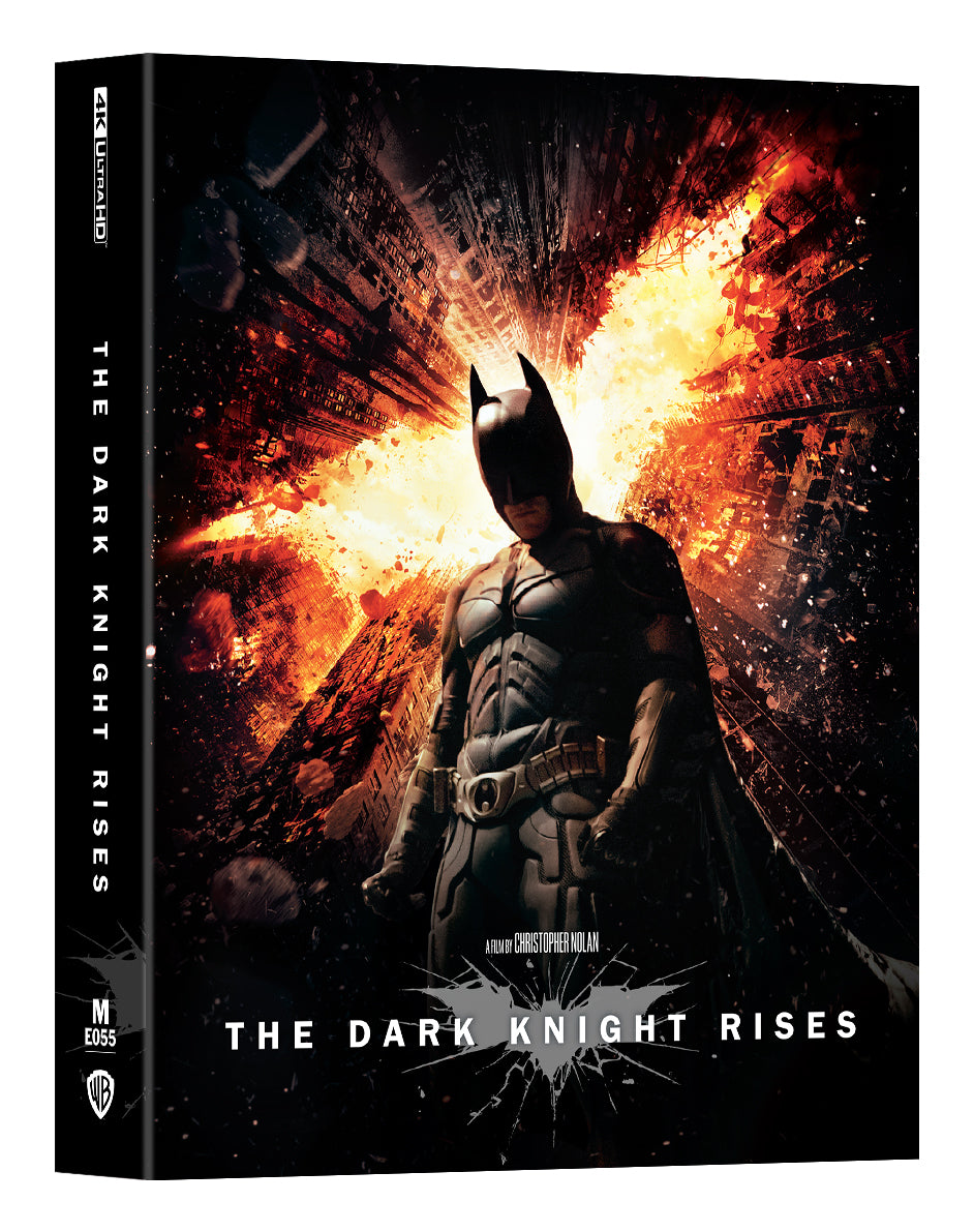 The Dark Knight Rises 4K Blu-ray Steelbook Manta Lab Exclusive ME#55 Full Slip