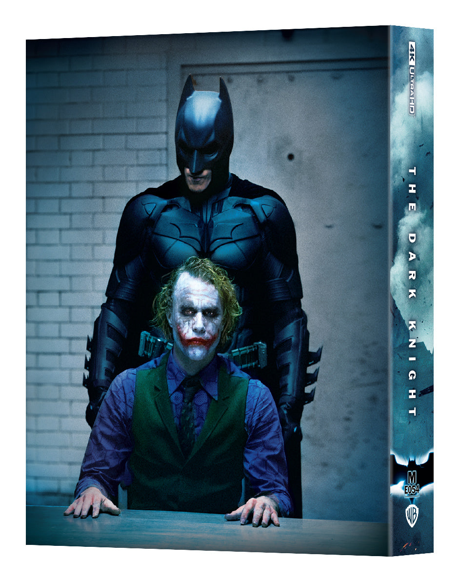 The Dark Knight 4K Blu-ray Steelbook Manta Lab Exclusive ME#54 Double Lenticulaire Full Slip A