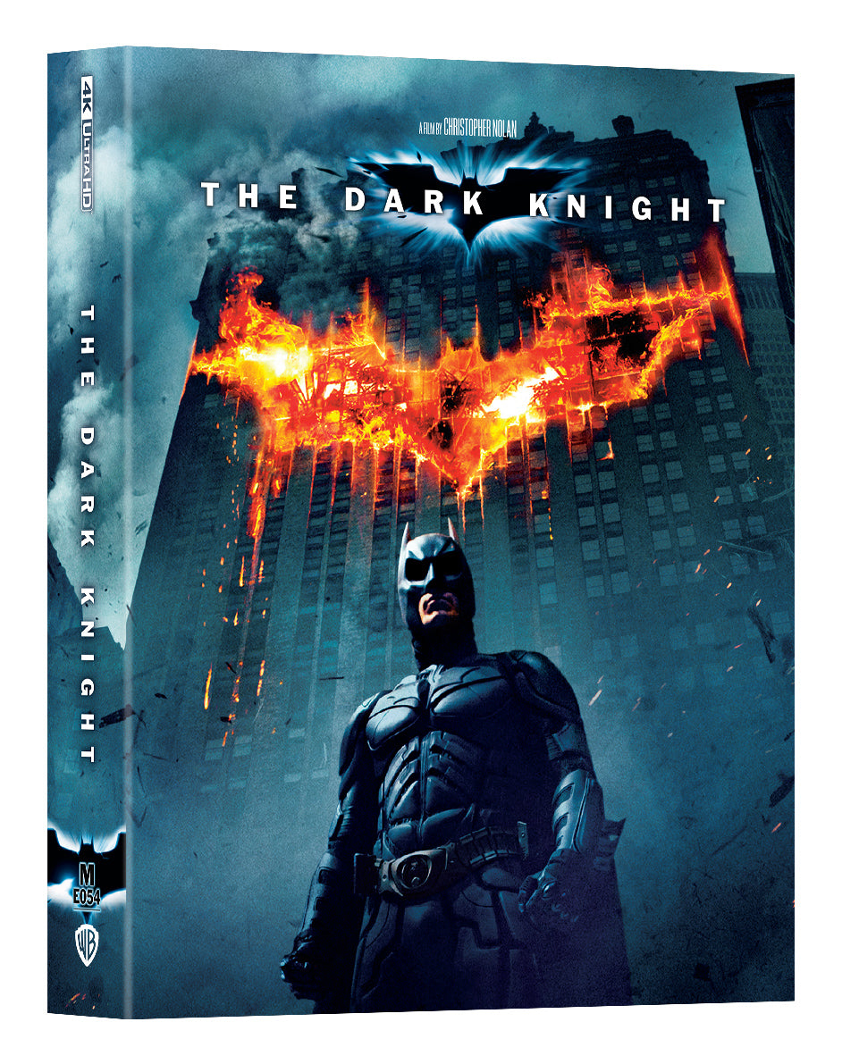 The Dark Knight 4K Blu-ray Steelbook Manta Lab Exclusive ME#54 Double Lenticulaire Full Slip A
