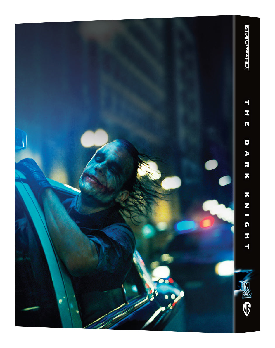 The Dark Knight 4K Blu-ray Steelbook Manta Lab Exclusive ME#54 Double Lenticulaire Full Slip B