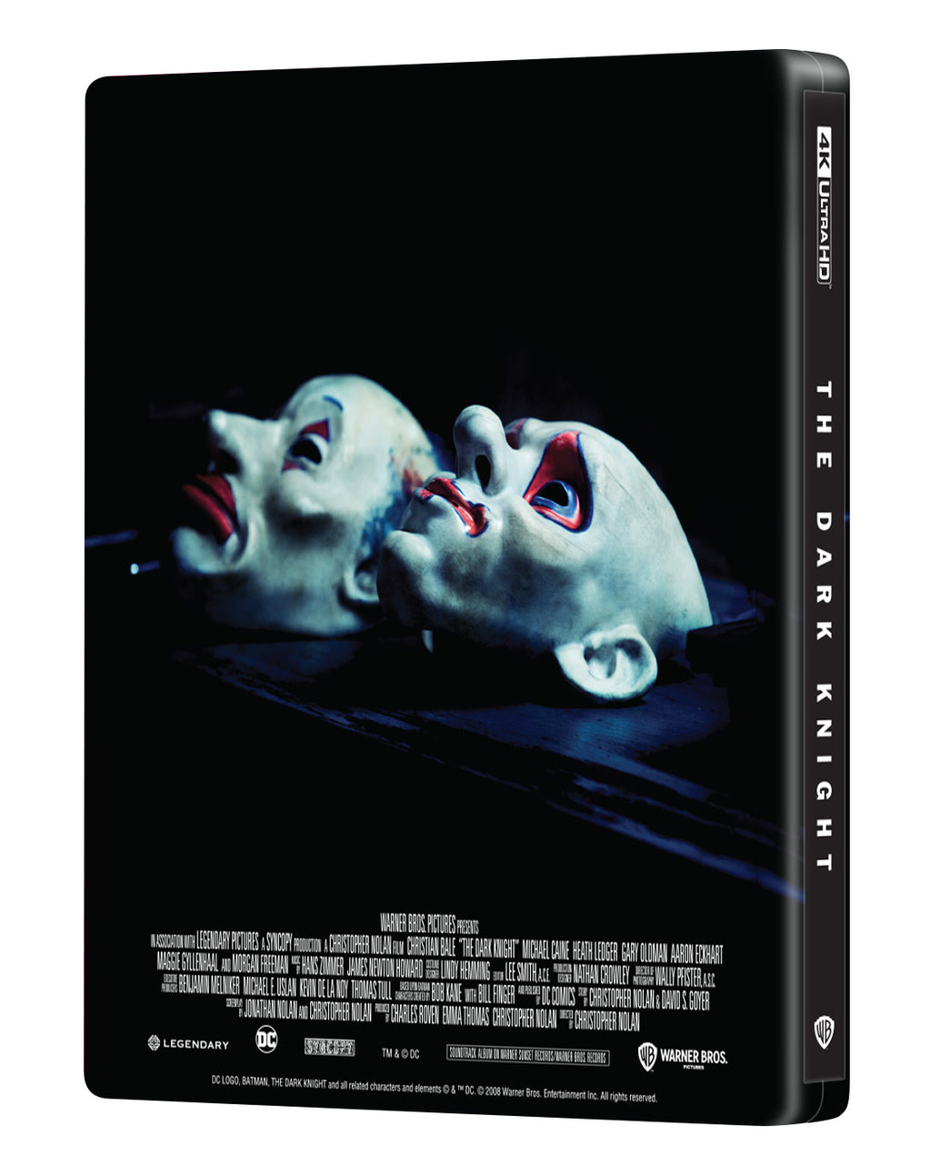 The Dark Knight 4K Blu-ray Steelbook Manta Lab Exclusive ME#54 Double Lenticulaire Full Slip A