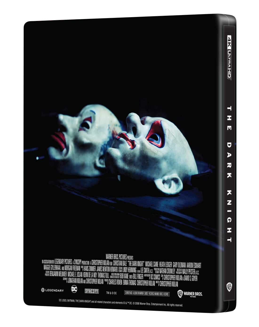 The Dark Knight 4K Blu-ray Steelbook Manta Lab Exclusive ME#54 Double Lenticulaire Full Slip A