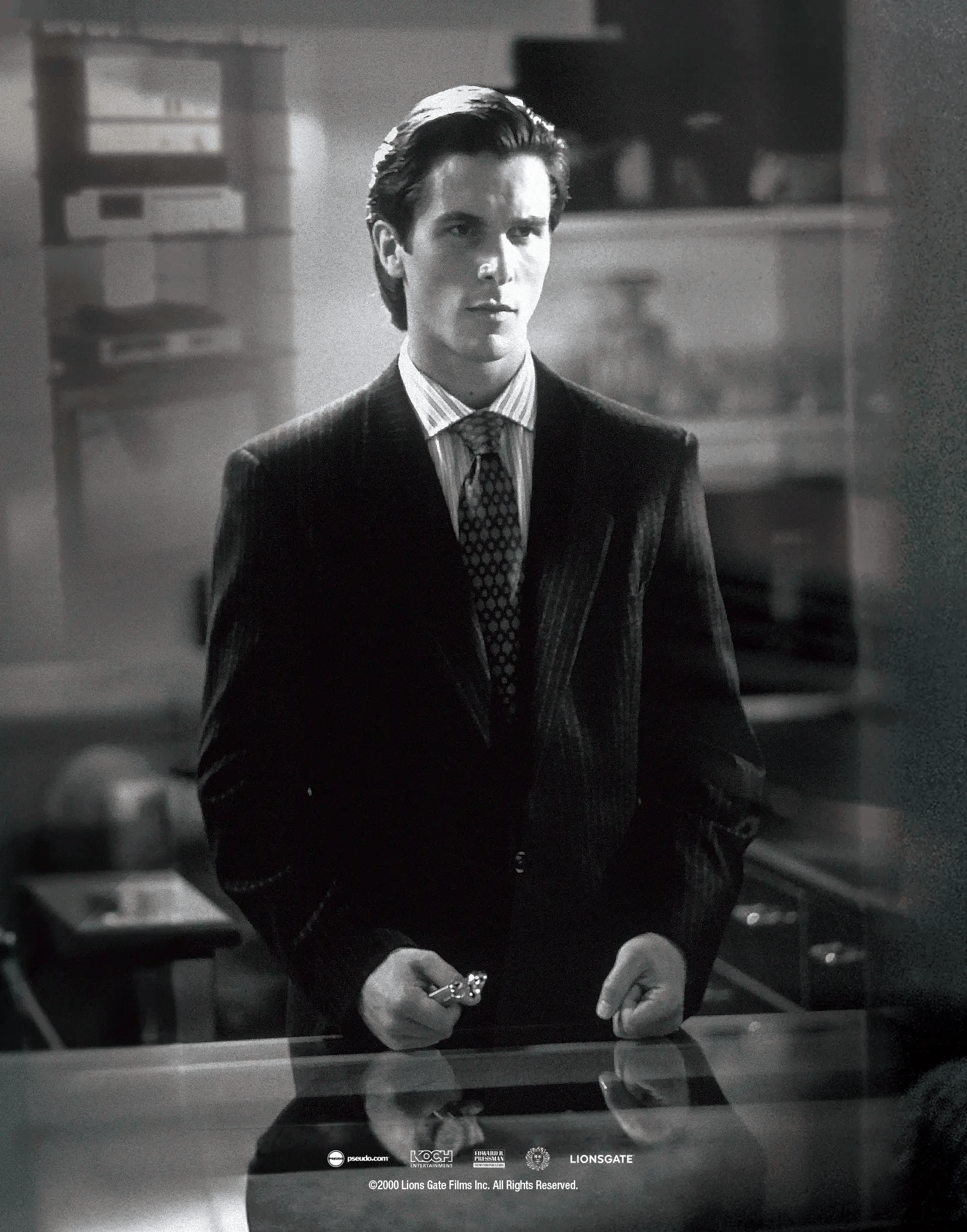 American Psycho 4K Blu-ray Steelbook Manta Lab Exclusive ME#63 Double Lenticulaire Full Slip A