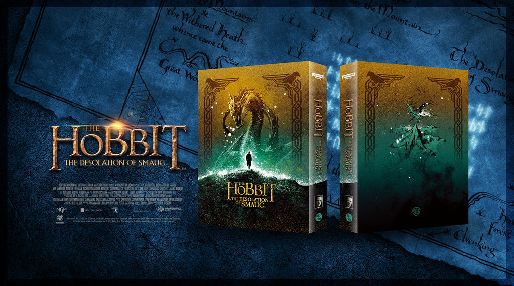 The Hobbit Trilogy 4K Blu-ray Steelbook Blufans Exclusive #103 #104 #105 Triple Box Set