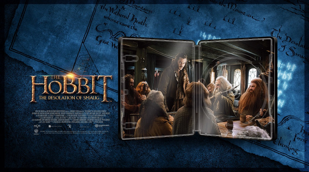 The Hobbit Trilogy 4K Blu-ray Steelbook Blufans Exclusive #103 #104 #105 Triple Box Set