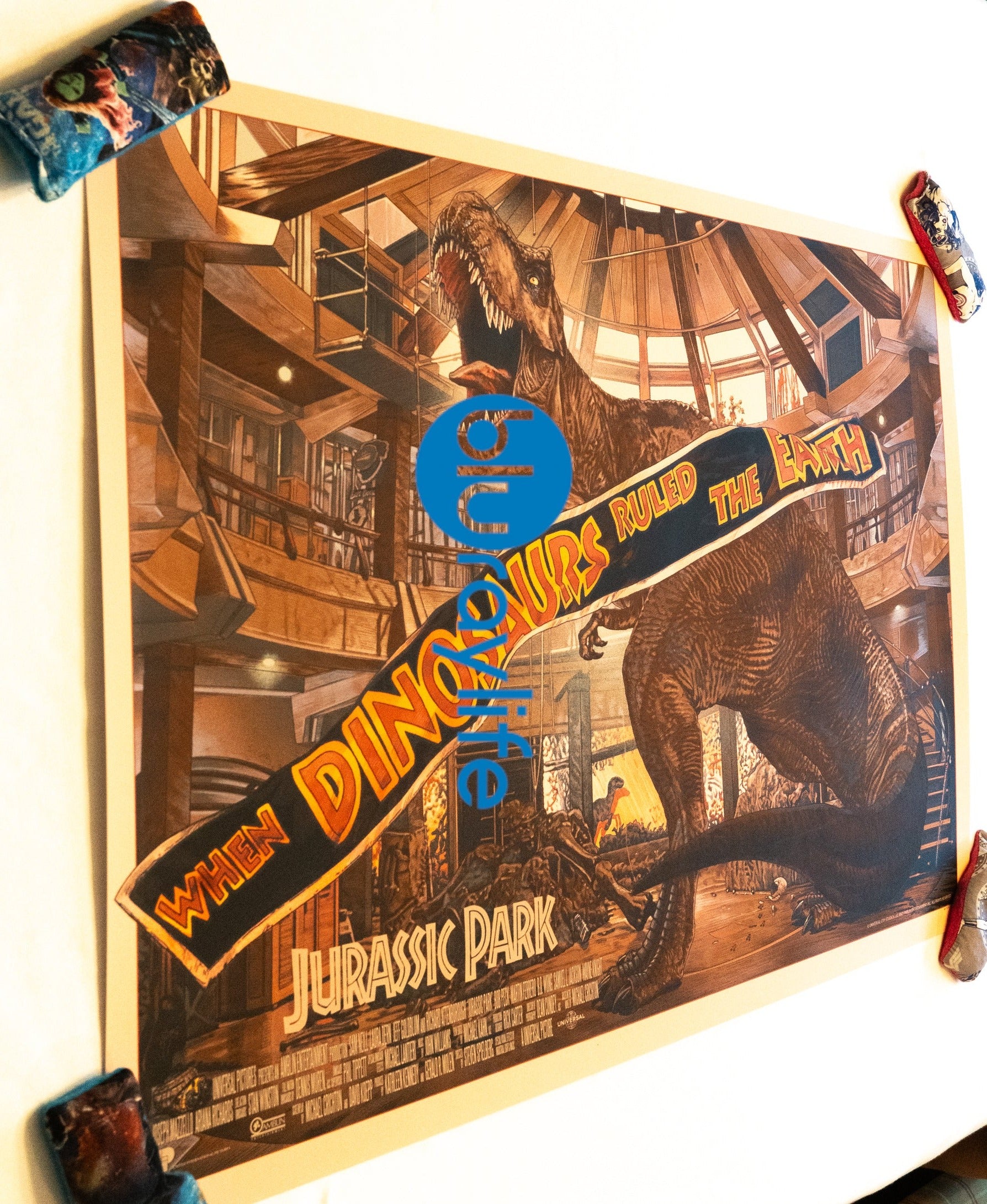 Jurassic Park - Ruiz Burgos (2021) Sérigraphie