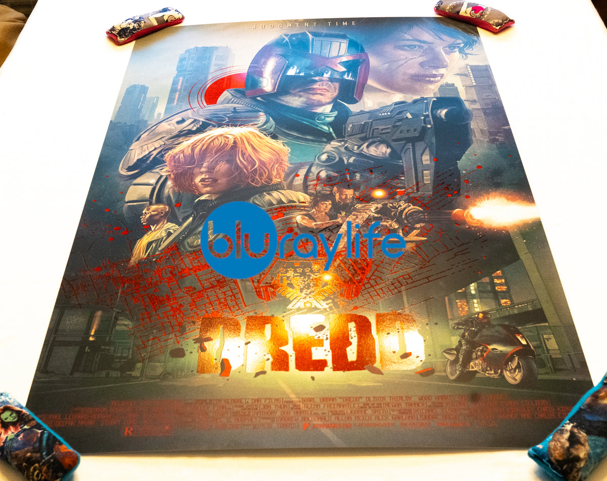Dredd Print Dredd - Ruiz Burgos (2021) Screen Print