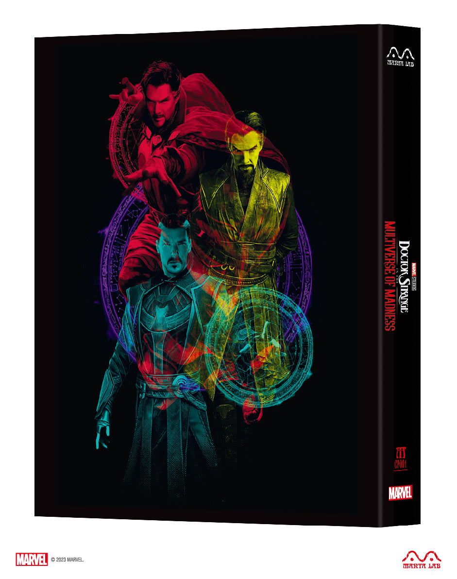 Doctor Strange in the Multiverse of Madness Steelbook Manta Lab MCP#001 Double Lenticulaire Full Slip (sans disque)