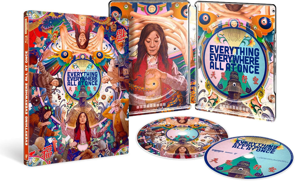 Coffret Steelbook personnalisé Godzilla X Kong Walmart &amp; Tout, partout et en même temps