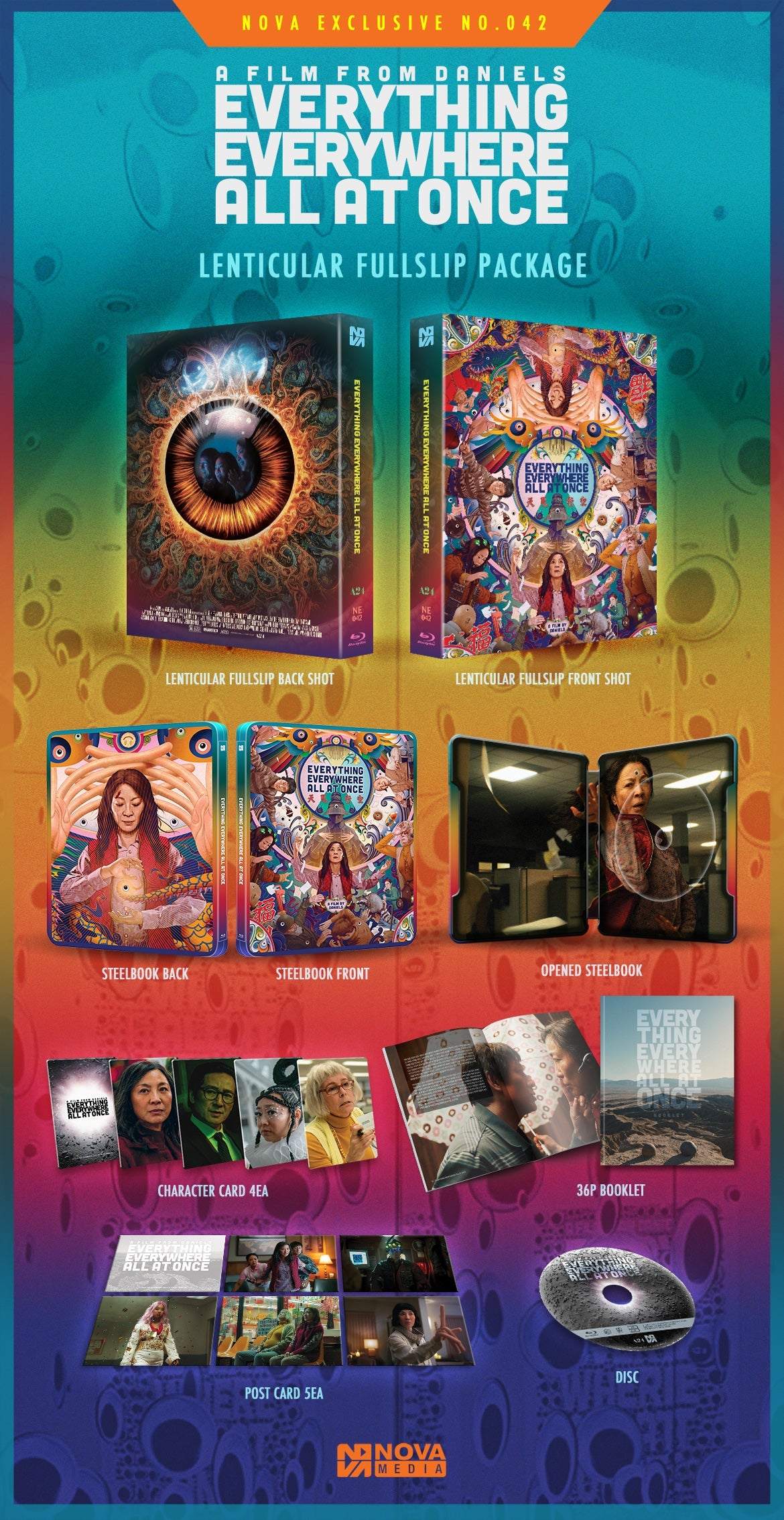 Everything Everywhere All at Once NOVA MEDIA Exclusive No.42 Lenticular Slip