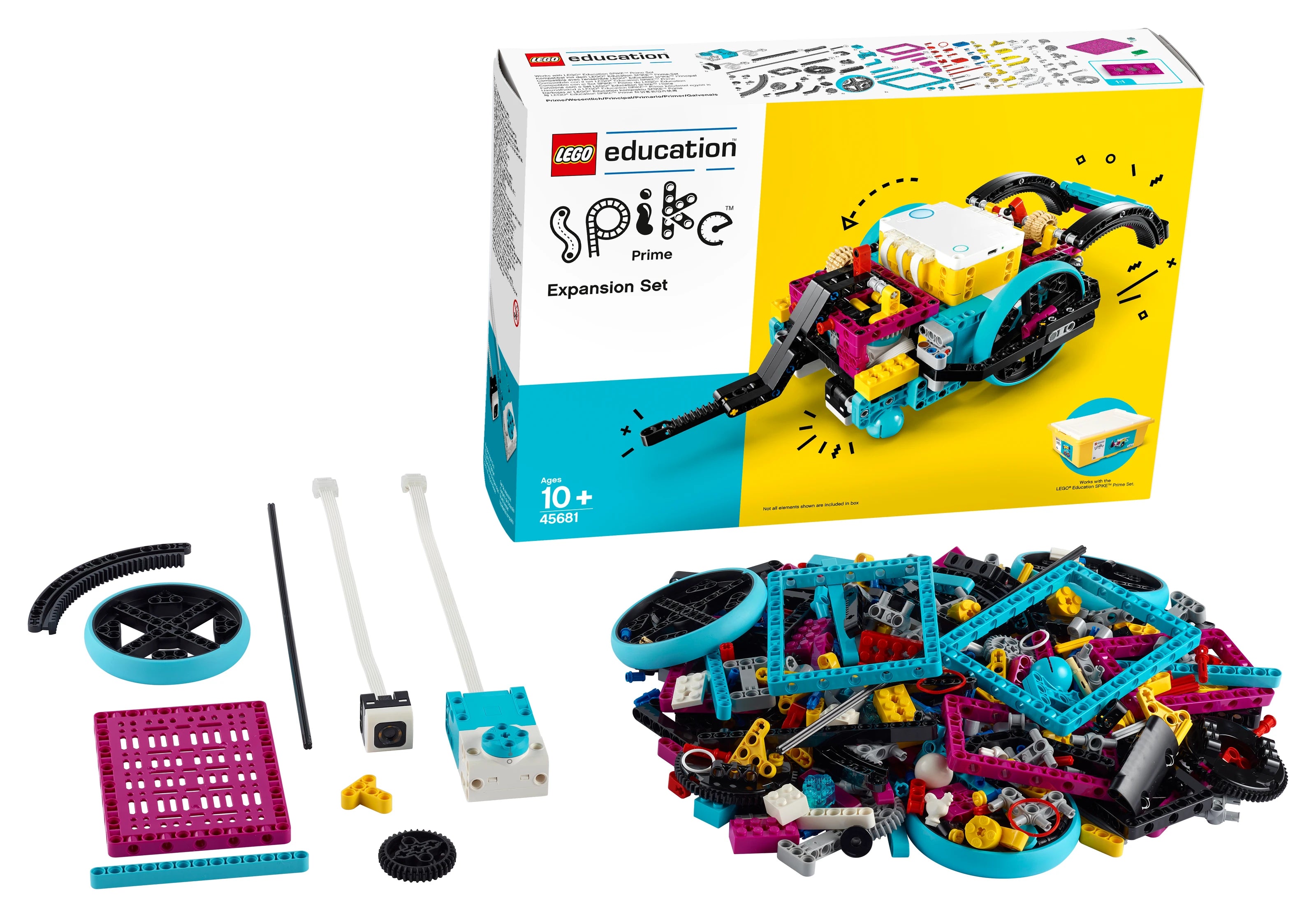 Ensemble LEGO® Education SPIKE™ Prime et extension (45678 et 45681)