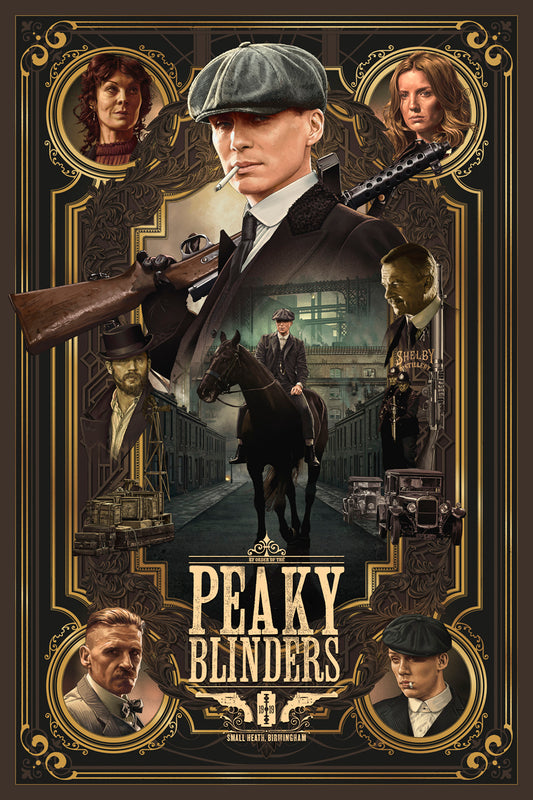 Peaky Blinders - Ruiz Burgos (2021) Screen Print