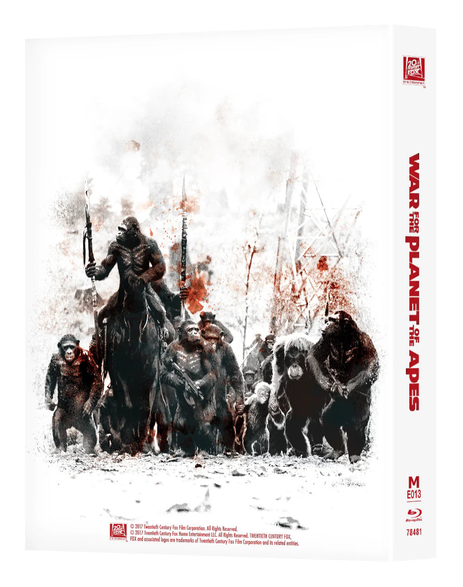 La Guerre de la Planète des Singes 4K Blu-ray Steelbook Manta Lab Exclusive ME#13 Full Slip