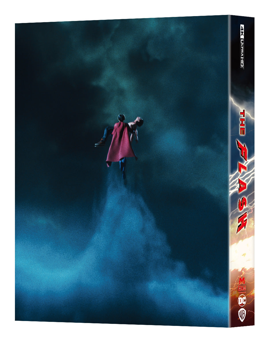 Le Blu-ray 4K de The Flash, édition Steelbook exclusive Manta Lab ME#60 HDN GB, précommande, double pochette lenticulaire
