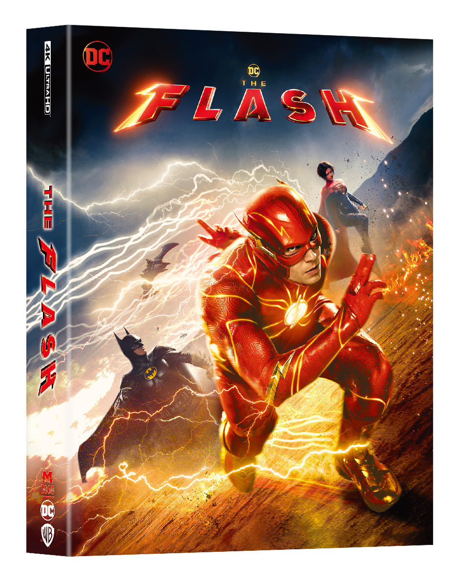 The Flash 4K Blu-ray Steelbook Manta Lab Exclusive ME#60 HDN GB Pre-Order Double Lenticular Slip