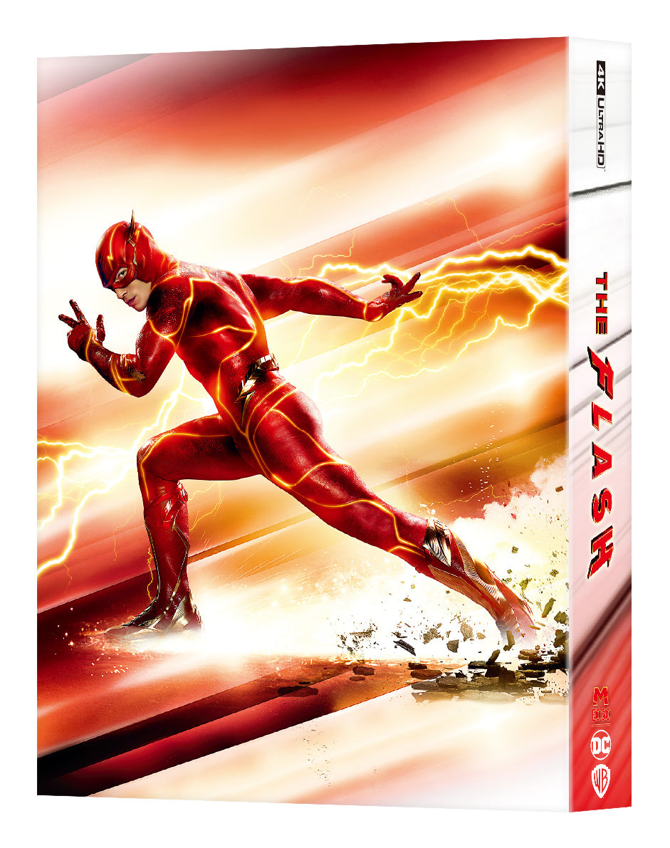 The Flash 4K Blu-ray Steelbook Manta Lab Exclusive ME#60 HDN GB Pre-Order Full Slip