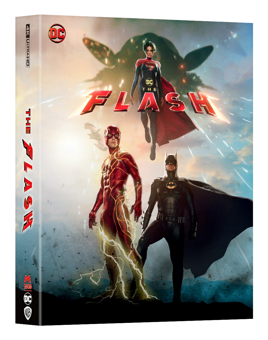Le Blu-ray 4K de The Flash, édition Steelbook exclusive Manta Lab ME#60 HDN GB, précommande avec fourreau lenticulaire