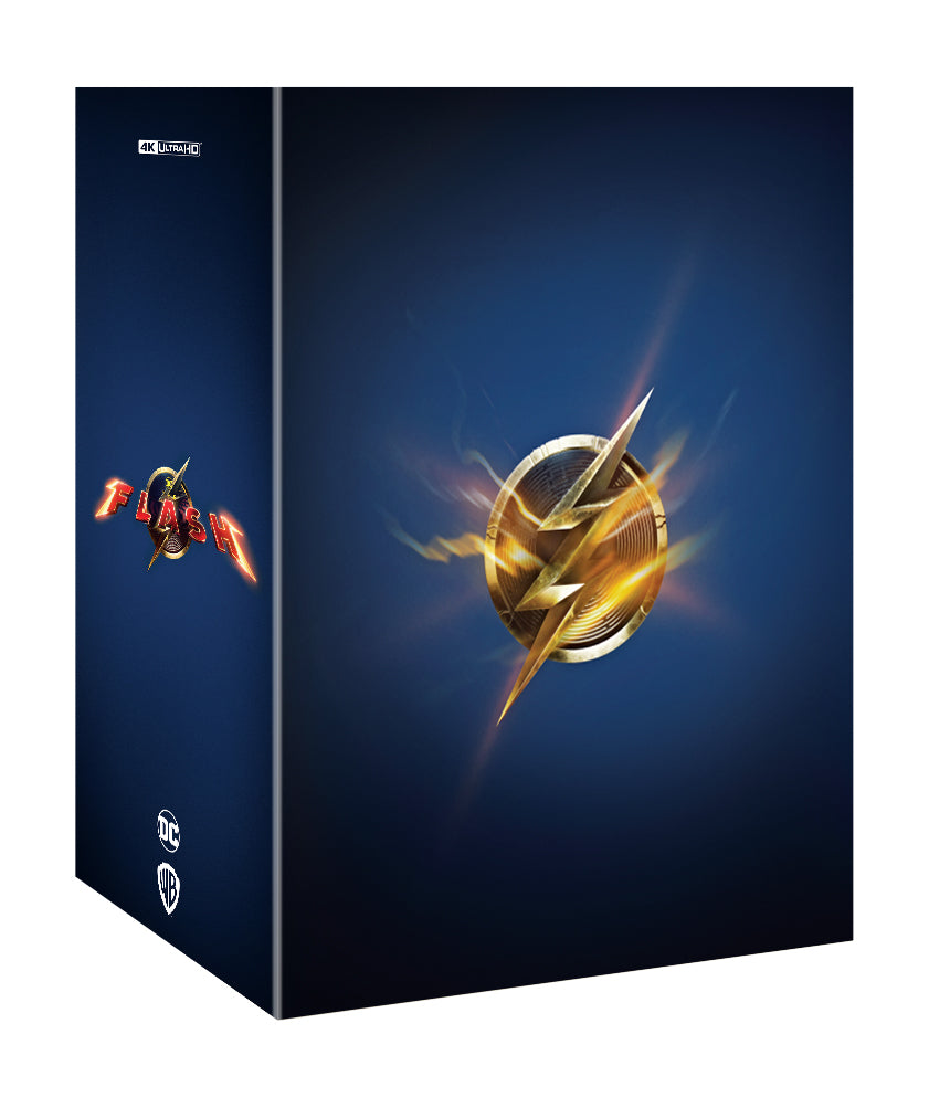 Coffret Steelbook Steelbook 4K Blu-ray The Flash, édition exclusive Manta Lab ME#60, disponible en un clic *NUMÉRO BAS #007*