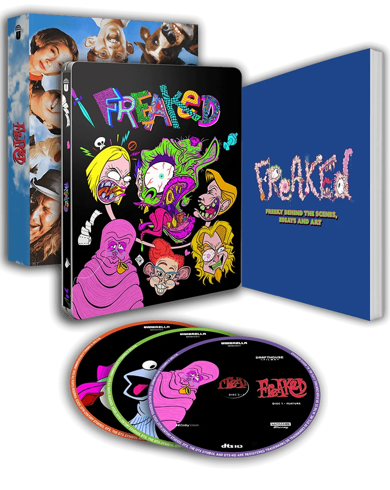 Freaked! (1993) 4K Ultra HD Steelbook + Blu-ray Collector's Edition (AU Import) - PREORDER