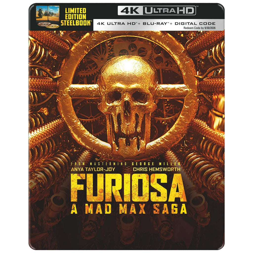 Furiosa : Un Steelbook Mad Max Saga (4K Ultra HD + Blu-ray + Numérique)