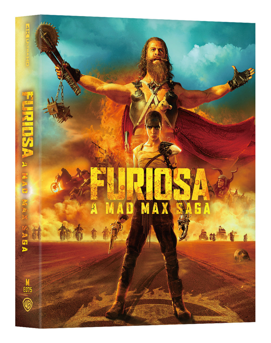 Furiosa : Une saga Mad Max (Standard et Chrome) Steelbook 4K UHD, édition exclusive Manta Lab ME#75, double lenticulaire, fourreau intégral A