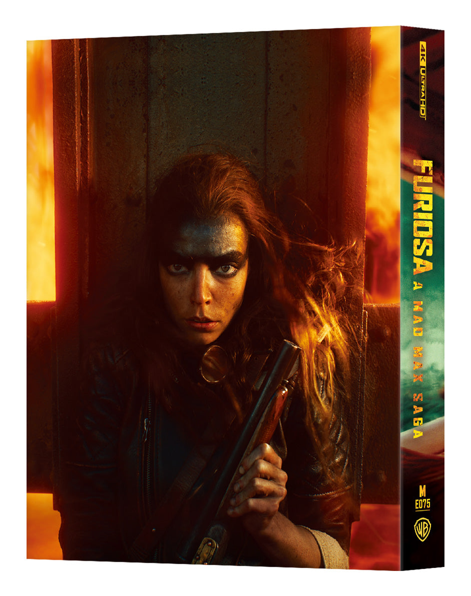 Furiosa : A Mad Max Saga (Standard et Chrome) Steelbook 4K UHD Manta Lab Exclusive ME#75 Double Lenticulaire Full Slip B - PRÉCOMMANDE