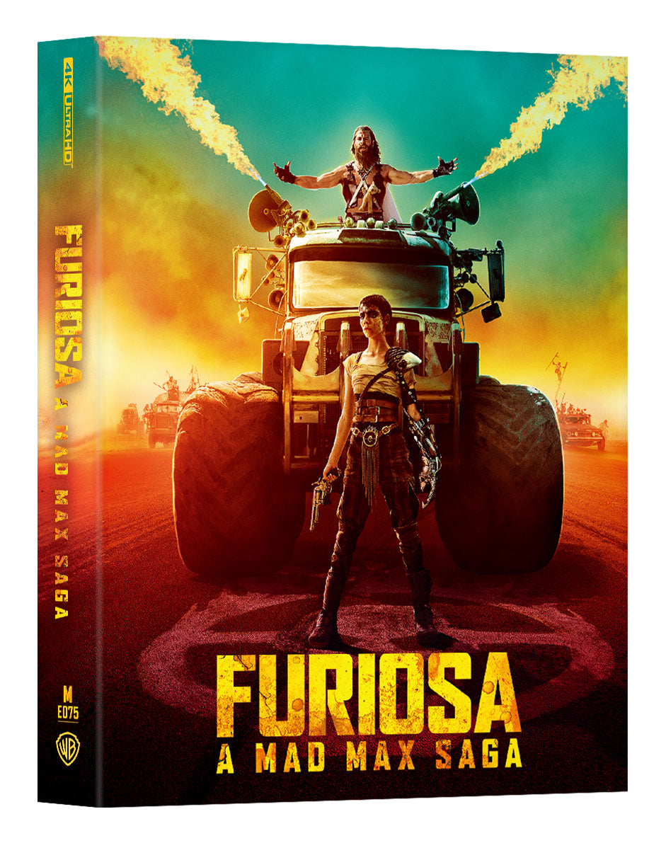 Furiosa : Une saga Mad Max (Standard et Chrome) Steelbook 4K UHD Manta Lab Exclusive ME#75 Fourreau