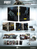 Fury 4K + Blu-ray Steelbook WeET Collection Exclusive #33 Full Slip A2 - PREORDER