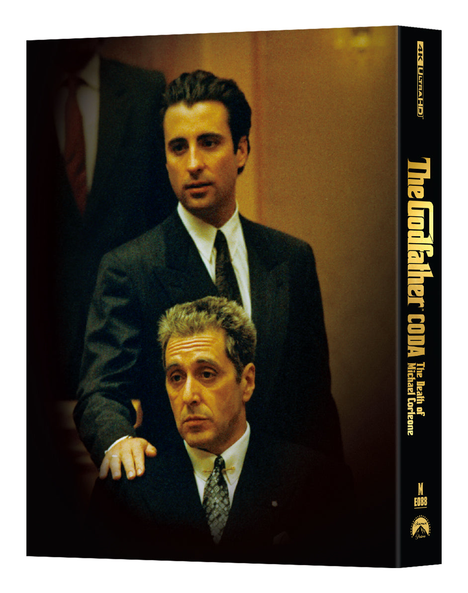 The Godfather Part 3 4K Blu-ray Steelbook Manta Lab Exclusive ME#88 Double Lenticular Full Slip A - PREORDER