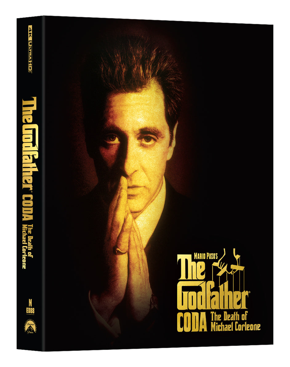 The Godfather Part 3 4K Blu-ray Steelbook Manta Lab Exclusive ME#88 Double Lenticular Full Slip A - PREORDER