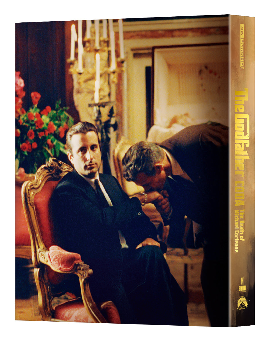 The Godfather Part 3 4K Blu-ray Steelbook Manta Lab Exclusive ME#88 Full Slip - PREORDER
