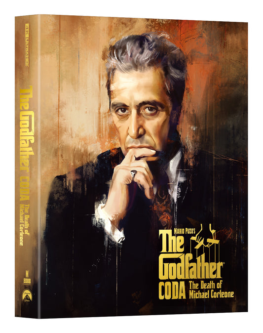 The Godfather Part 3 4K Blu-ray Steelbook Manta Lab Exclusive ME#88 Full Slip - PREORDER