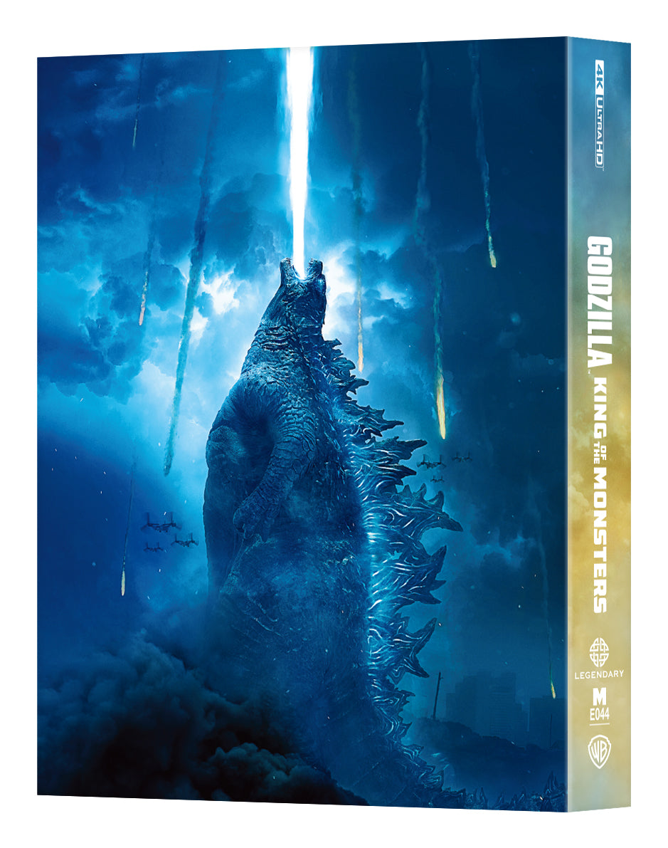 Godzilla: King of the Monsters Steelbook 4K Blu-ray Steelbook Manta Lab Exclusive ME#44 Double Lenticular Full Slip A - PREORDER