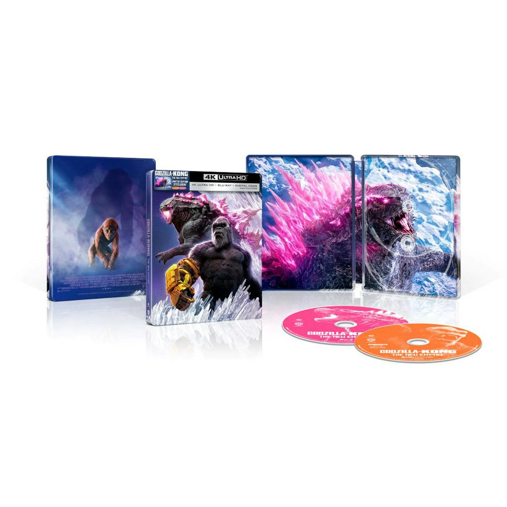 Coffret Steelbook personnalisé Godzilla X Kong Walmart &amp; Tout, partout et en même temps