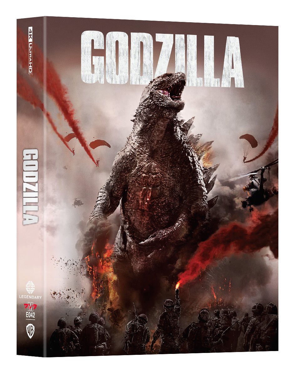 Godzilla 4K Blu-ray Steelbook Manta Lab Exclusive ME#42 Double Lenticulaire Full Slip A